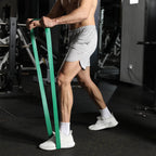 Heavy Duty Resistance Bands Set or Single Latex Pull Up Yoga Fitness Home Gym UK