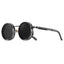 CRIXALIS Polarized ND9 Sunglasses UV400 Adjustable Dimming Round Retro Outdoor