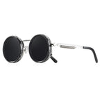 CRIXALIS Polarized ND9 Sunglasses UV400 Adjustable Dimming Round Retro Outdoor