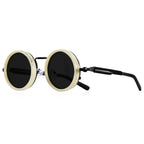 CRIXALIS Polarized ND9 Sunglasses UV400 Adjustable Dimming Round Retro Outdoor