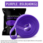 Heavy Duty Resistance Bands Set or Single Latex Pull Up Yoga Fitness Home Gym UK