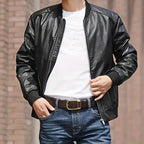 Mens Genuine Leather Belts Coboy Trendy Casual Belt Metal Pin Buckle Waistband