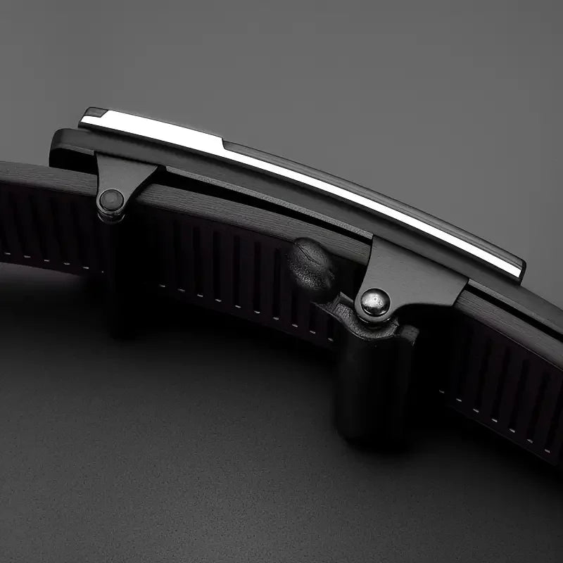 Mens Leather Belts Stylish Automatic Belt Party Festival Work Waistband UK Size