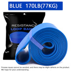 Heavy Duty Resistance Bands Set or Single Latex Pull Up Yoga Fitness Home Gym UK