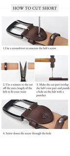 ladies Top Genuine Leather Belts Skinny Waist Womens Belt Metal Pin Buckle Dress