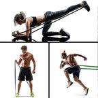 Heavy Duty Resistance Bands Set or Single Latex Pull Up Yoga Fitness Home Gym UK